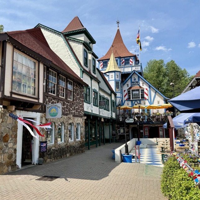 Alpine Helen Georgia Shopping near Yonah Mountain Campground