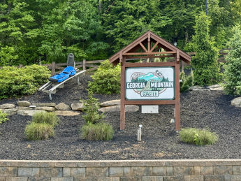 Georgia Mountain Coaster near Yonah Mountain Campground