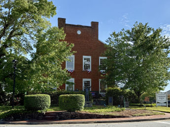 Historic White County Courthouse Museum in Cleveland, GA near Yonah Mountain Campground