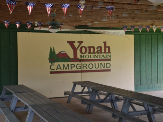 Picnic Pavilion Yonah Mountain Campground Helen Georgia